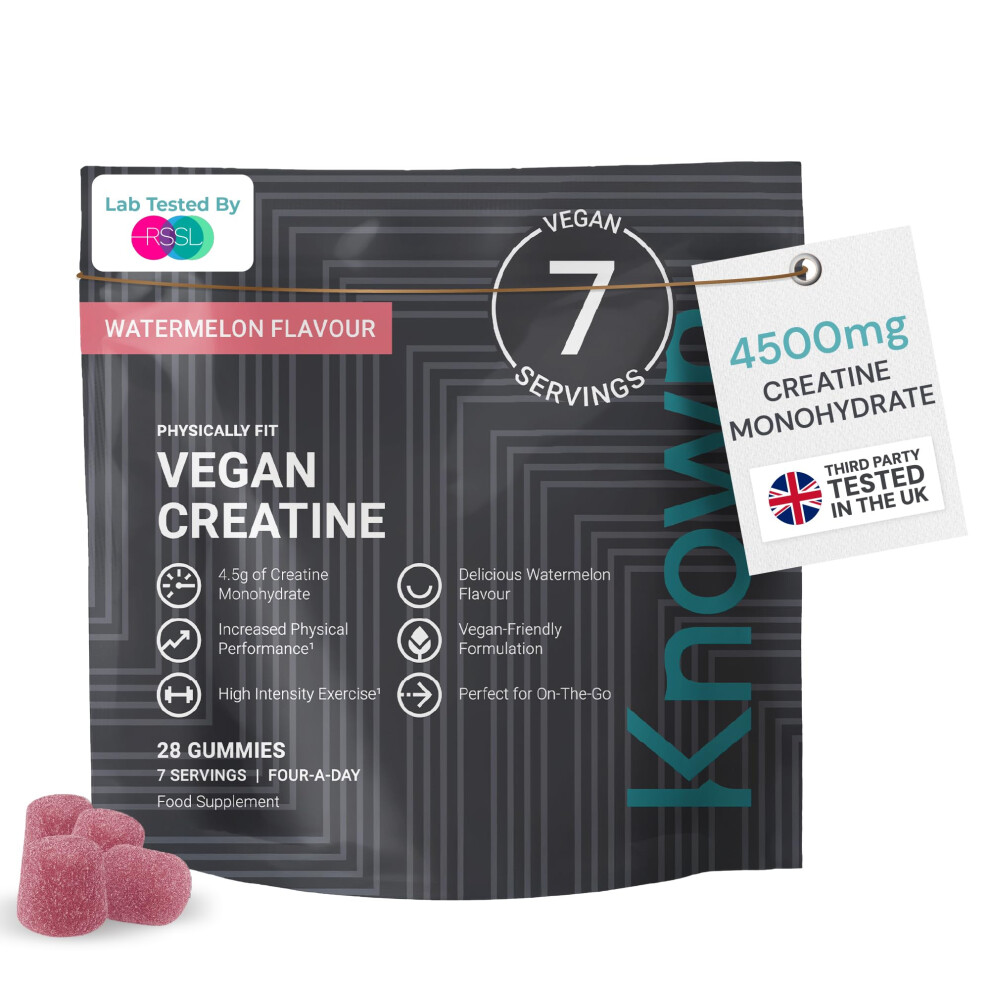 Known Vegan Creatine Gummies On-The-Go Pouch Â 4500Mg Creatine