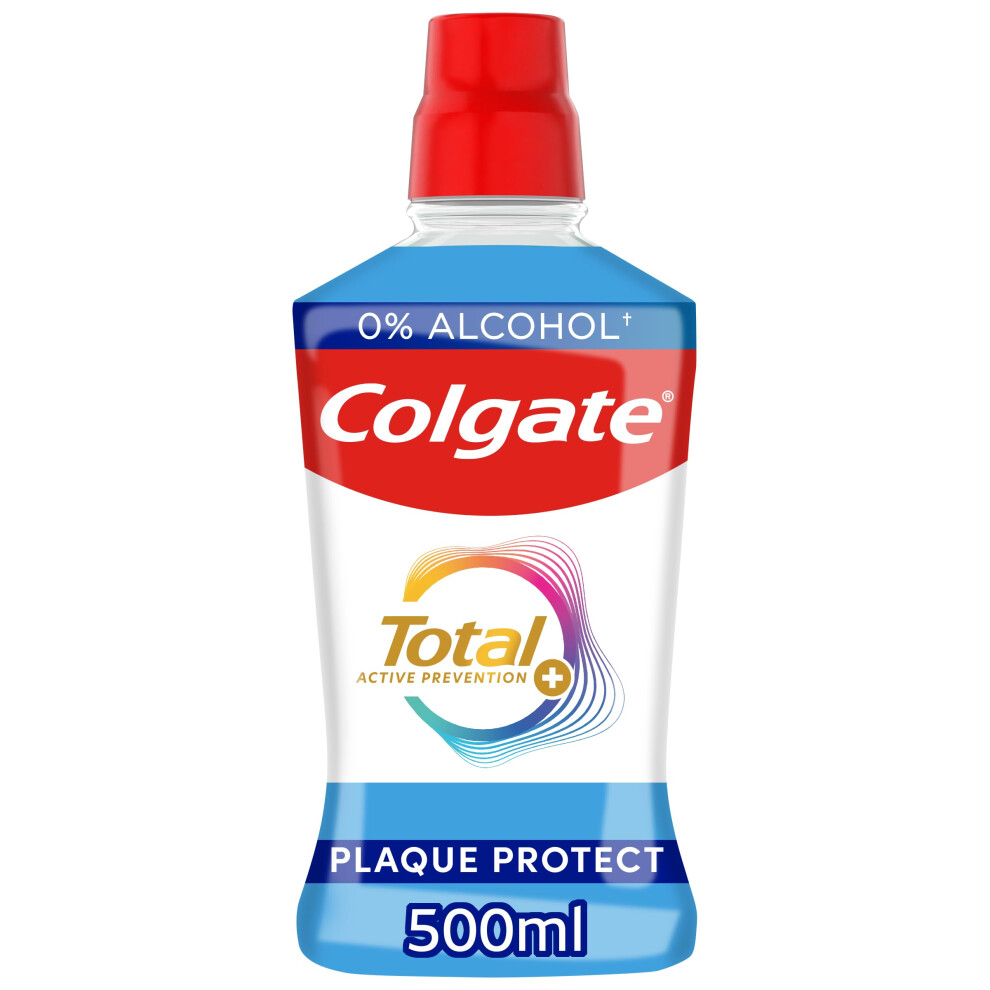 Colgate Total Peppermint Blast Mouthwash With Cpc,500 Ml (Pack Of 1)
