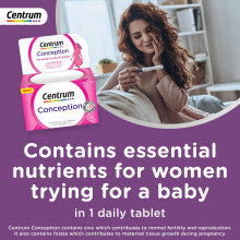 Centrum Conception Vitamins for Women, Fertility Supplements with