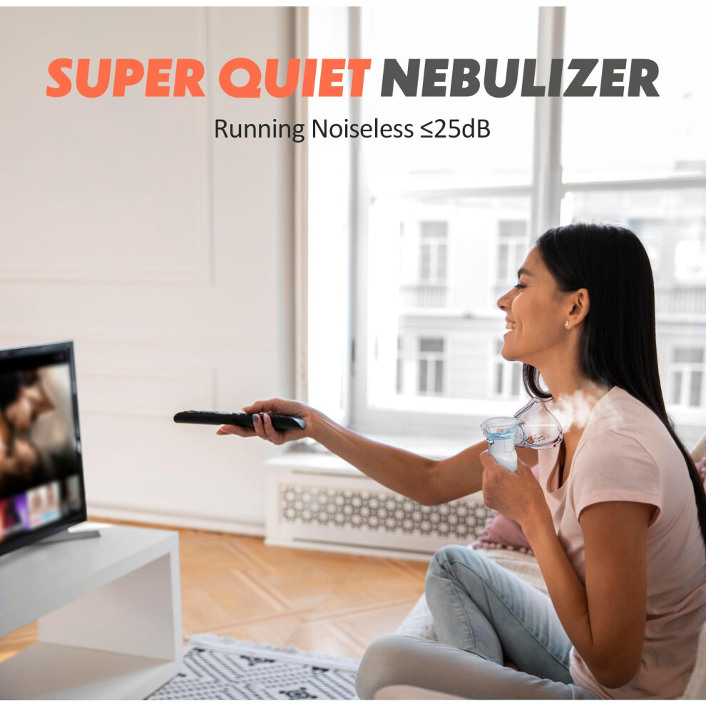 Photos - Nebuliser Ultrasonic  Machine for Adults, Rechargeable Portable
