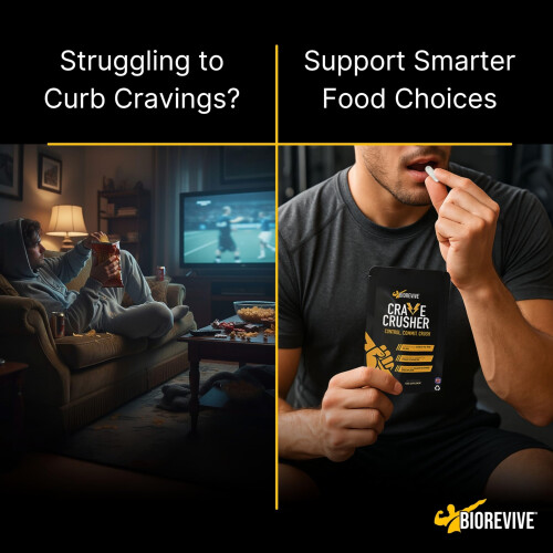 BioRevive Crave Crusher – Appetite Suppressant with 5-HTP,