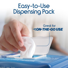 Inspire Adult Wet Wipes, Wash Cloths | Adult Wipes for Incontinence &