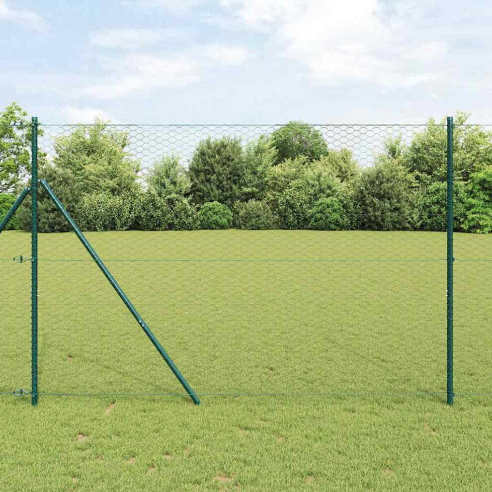 Vidaxl Ground Fix Welded Wire Fence 50 X 1.5 M (W X H)