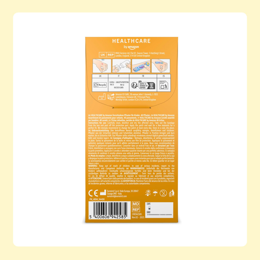 By Amazon Healthcare Children's Plasters 40 Plasters (Previously A