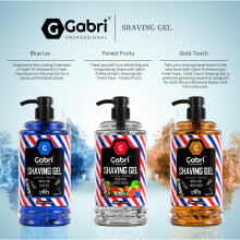 Gabri Shaving Gel 1000ml, Transparent, No Foam, Moisturizing Ultra