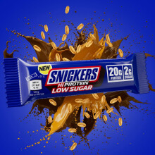 Snickers Protein Bar – Milk Chocolate, 12 57g – 20g Protein, Low