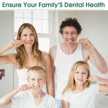 Bamboo Toothbrushes, 4 Pcs Soft Bristle Toothbrush, Eco-Friendly