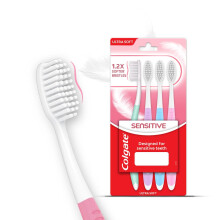Colgate Sensitive Toothbrush - Pack of 4 - Ultra Soft bristles take