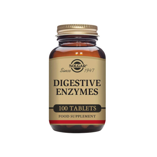 Solgar Solgar Digestive Enzymes Tablets - Pack of 100 - Increase Nutrient