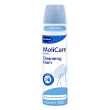 MoliCare No Rinse Cleansing Foam 400ml – Perineal & Intimate Cleanser