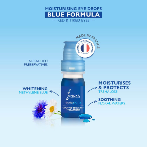 INNOXA Laboratoires - Blue Formula Moisturizing Eye Drops – Whitens 2