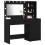 VidaXL vidaXL Dressing Table Black 78.5 x 41 x 135 cm Engineered wood 5
