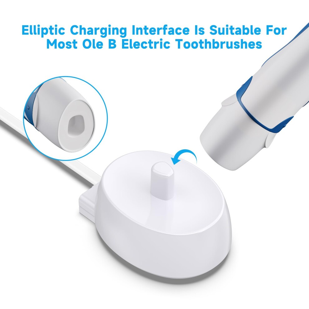 Wanme Charger For Oral B Electric Toothbrush Io Series 3 4 5 6, Charger