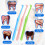 ACWOO Interspace Toothbrush, 4 Pcs Soft Single Tufted Slim Teeth 5