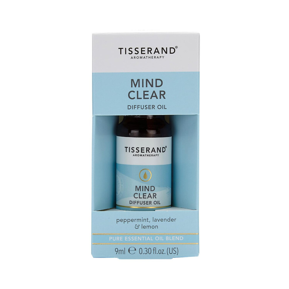 Tisserand - Mind Clear Diffuser Oil - Peppermint, Lavender, Lemon