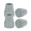 supregear 4X 25mm Rubber Walking Sticks Ends, Heavy Duty Rubber 1