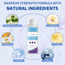Silicone Scar Gel - Advanced Scar Treatment Gel for Old & New Scars -