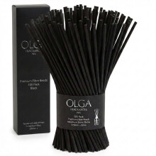 OLGA 100pcs Black Reed Diffuser Sticks – Premium Diffuser Reeds