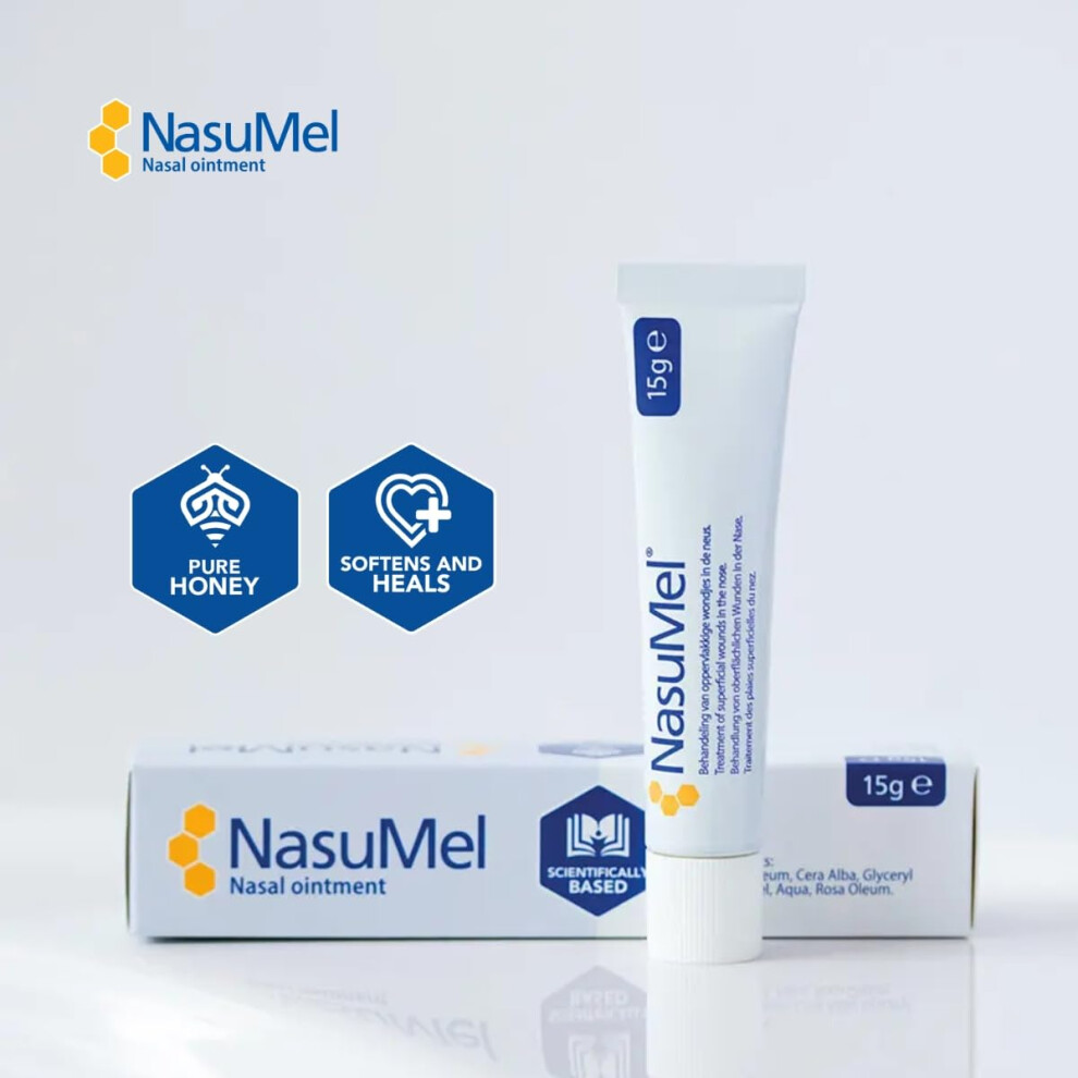 Nasumel Nasal Ointment With Pure Honey Â For Wounds And Crusts In The