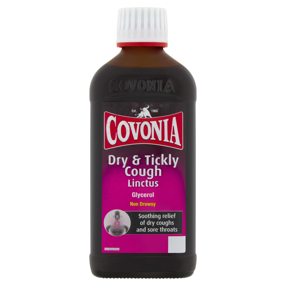 Covonia Dry & Tickly Cough Linctus,Soothes And Provides Relief From