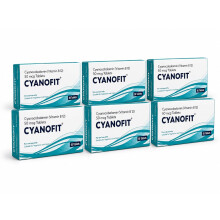Cyanofit Vitamin B12 Tablets – High Strength - 300 Tablets (10 Months