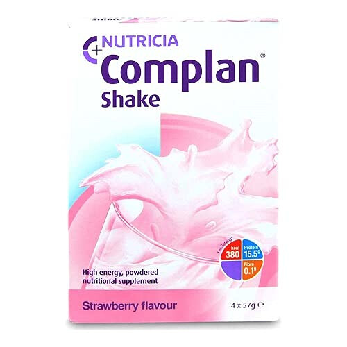 Complan Strawberry Shake, 4 x 57 g