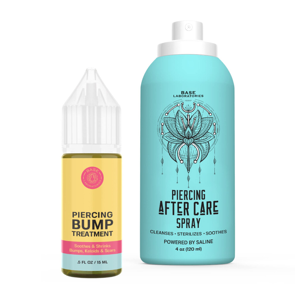 Base Laboratories Piercing Aftercare Kit: Piercing Bump Solution