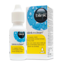 Blink-n-Clean Contact Lens Eye Drops for Dry Contact Lenses - Instant