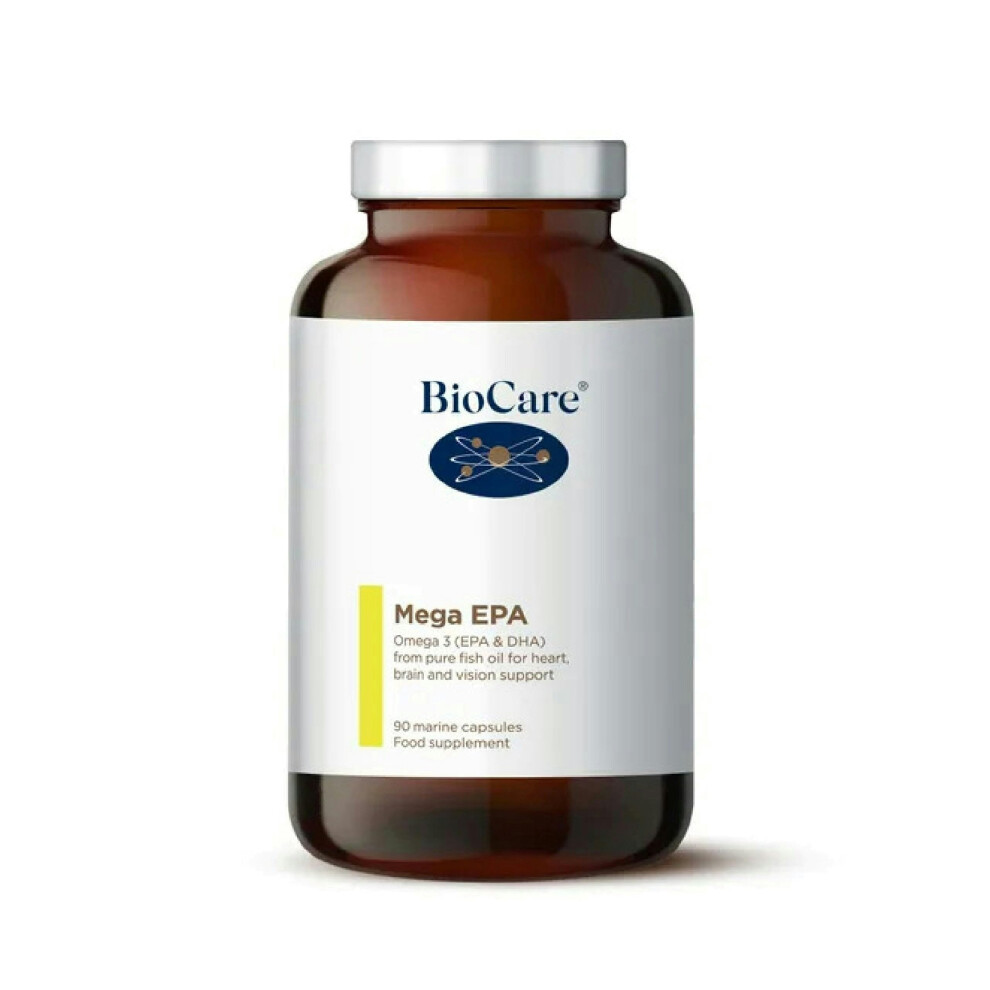 Biocare Mega Epa - Pure Fish Oil With Omega-3 Fatty Acids, Epa & Dha