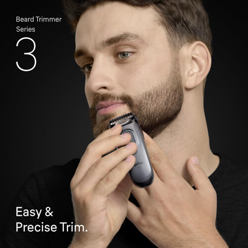 Braun Braun Beard Trimmer Series 3, Plus 4 Styling Tools, Ultra Sharp 1