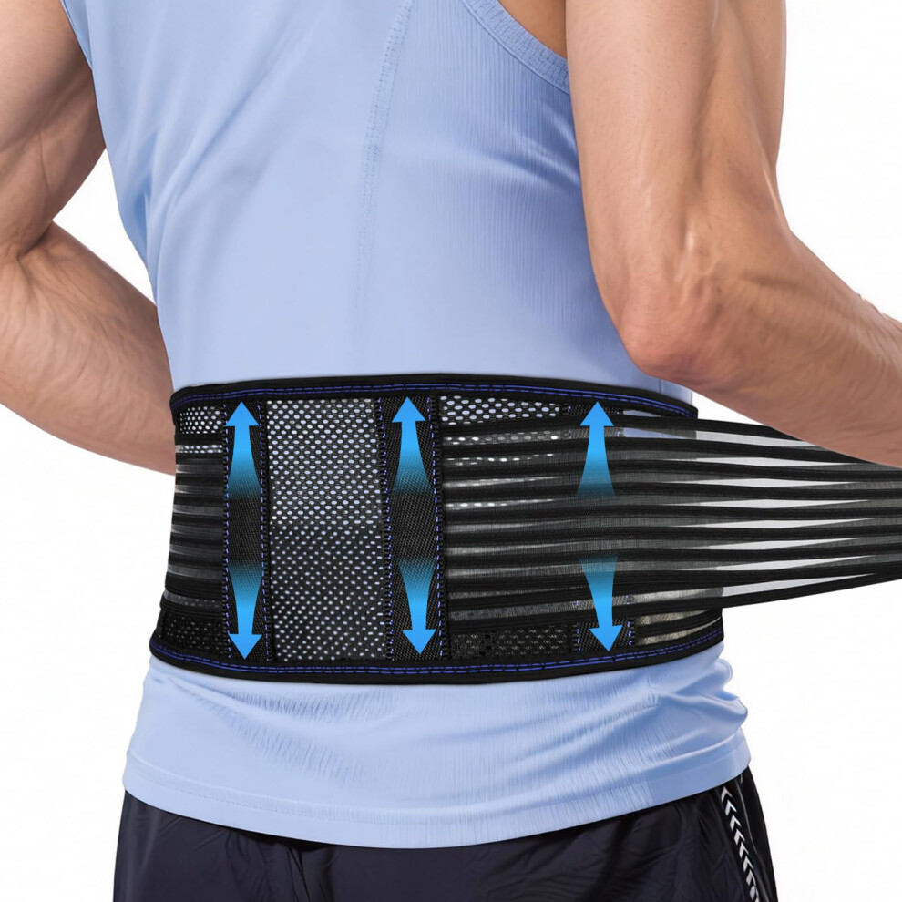 Beugo Back Support Belt, Adjustable Lower Back Support Lumbar Brace