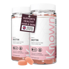 Known High-Strength Biotin Gummies - 10,000µg Biotin - Supports Healthy Hair & S