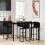 VidaXL vidaXL Standing Bar Table Engineered Wood 1