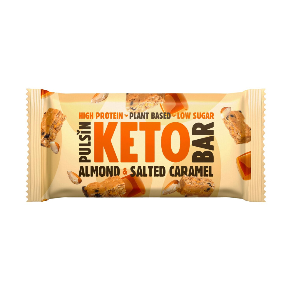 Pulsin - Plant Based Keto Protein Bars - Low Carb - 50G X18-12G