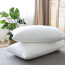 (Firm Deluxe Pillow Pair) Stripe Memory Foam Pillows Pack of 2 Pillows & Pillowcases