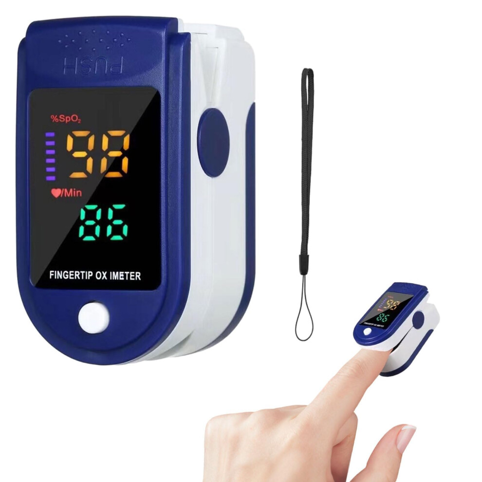 Nangilo Pulse Oximeter,Oxygen Monitor Finger Adults,Pulse Oximeter,Blood