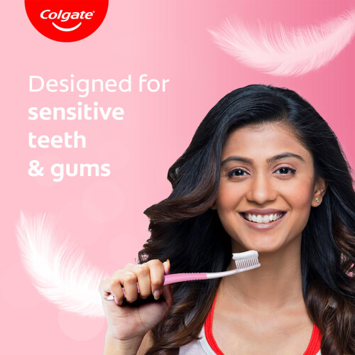 Colgate Colgate Sensitive Toothbrush - Pack of 4 - Ultra Soft bristles take 2