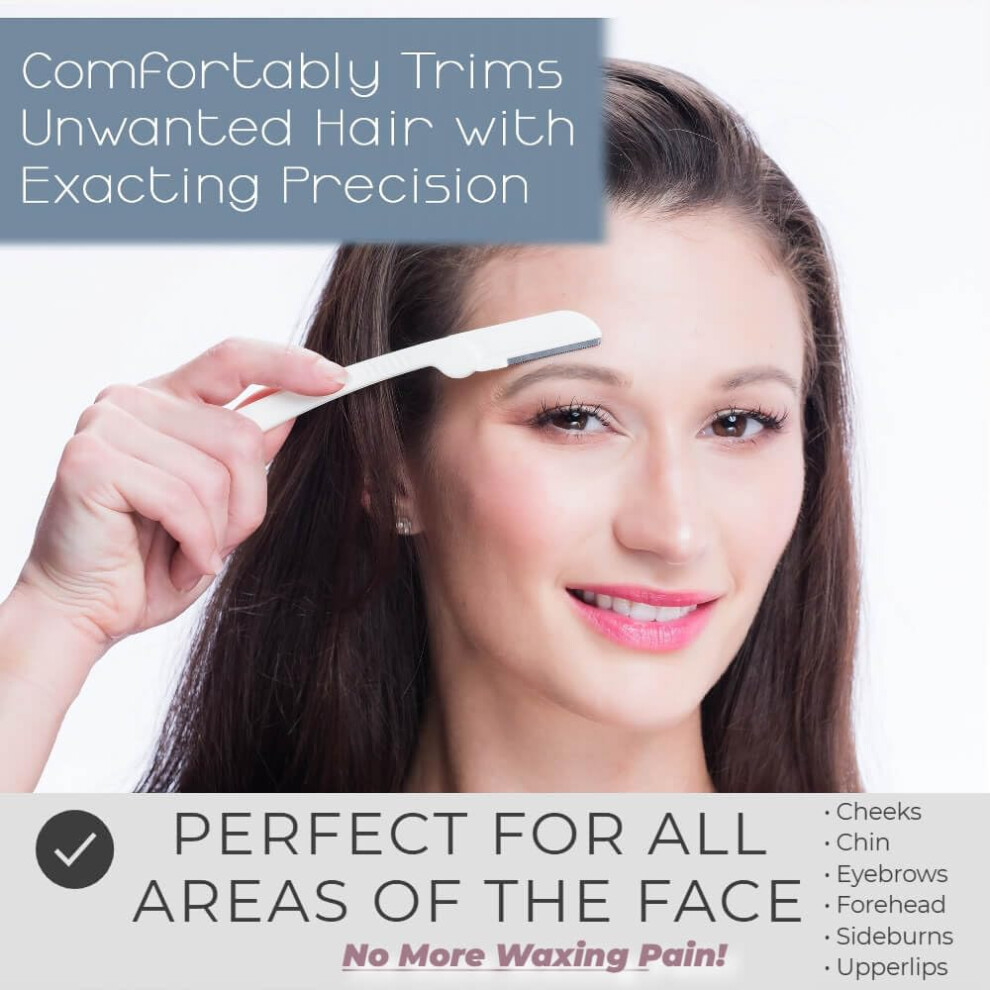 Jasclair Dermaplaning Tool (9 Count) Â Easy To Use Dermaplane Razor For Face Â