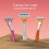 Gillette Venus Miami Sunset Smooth Sensitive Disposable Women's Razor 5