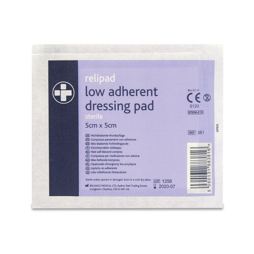Reliance Medical Relipad First Aid Sterile Dressing - Low-Adherent, 1