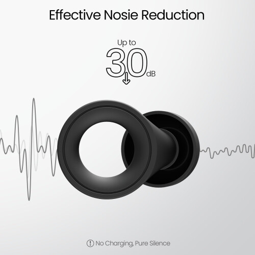 Jayine Ear Plugs for Sleep, Soft Flexible Hearing Protection, 1