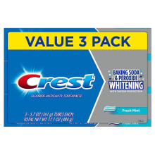 Crest Cavity and Tartar Protection Toothpaste, Whitening Baking Soda