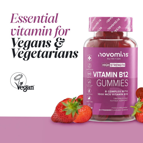 Vitamin B12 Gummies - 1000 mcg High Strength B12 Gummies - Enriched 2