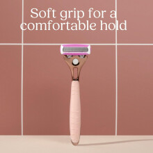 WILKINSON SWORD - Quattro For Women | Premium Metal Rose Gold | Razor