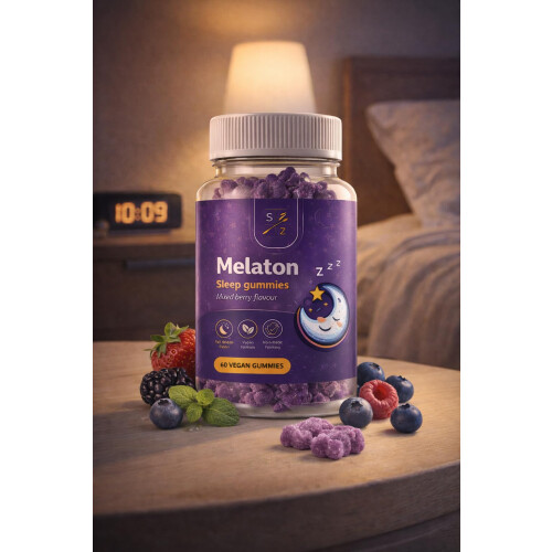 szcrearions Night time Gummies x60 | DeepSleepV-Root, Magnesium, 2