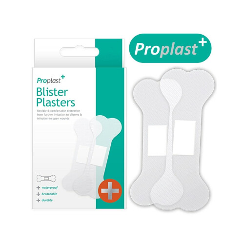 ProPlast Flexible, Breathable & Comfortable Blister Plasters - Pack 1