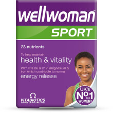 Wellwoman Sport Multivitamin and Supplements Tablets for