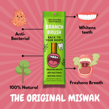 The Original Miswak: Fresh, Natural & Organic Toothbrush for Teeth
