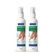 SZ STAR Foot Spray (100ml x 2 Pack) for Smelly & Sweaty Feet,