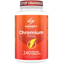 Chromium Picolinate 1000mcg - 240 Days Supply - Supports in reducing